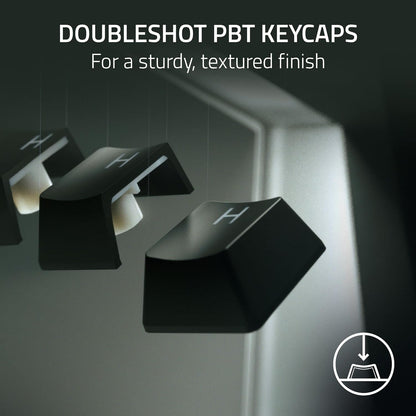 لوحة مفاتيح الألعاب Razer Huntsman V2 TKL Tenkeyless - مفتاح أرجواني 