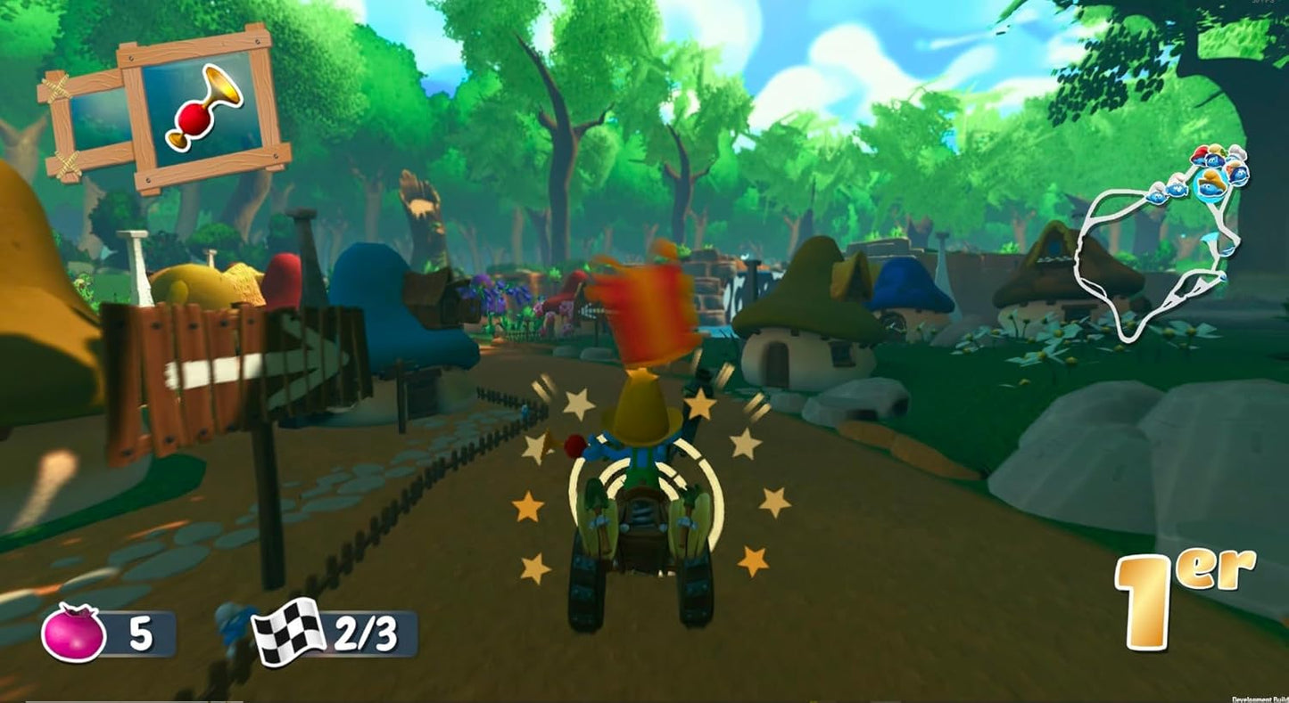 Smurfs 2 in 1 Game Collection Mission Vileaf & Smurfs Kart  - Nintendo Switch