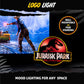 Paladone Jurassic Park Logo Light - USB and Battery Operated