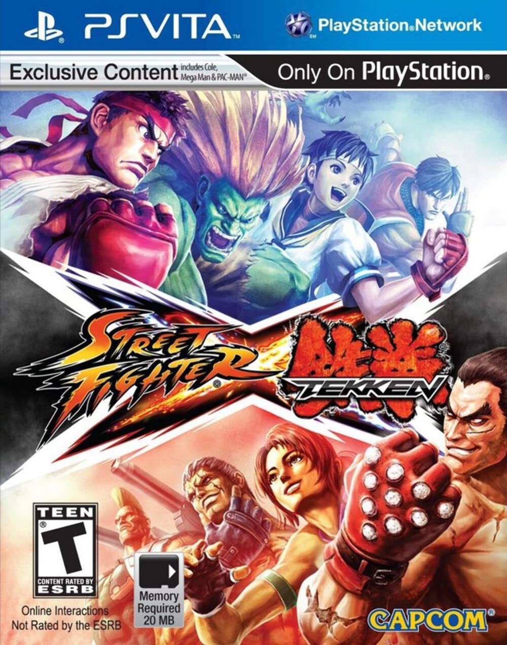 Street Fighter X Tekken - Playstation Vita (USED)
