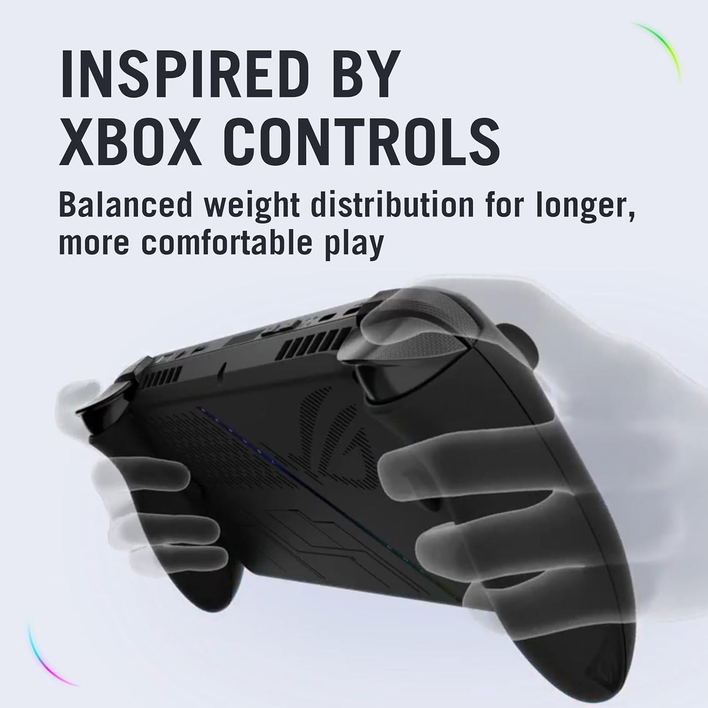 Asus ROG Xbox Ally X Gaming Handheld Black | AMD Ryzen AI Z2 Extreme, AMD Radeon Graphics, 24GB RAM, 1TB SSD, 7"FHD 120Hz Display