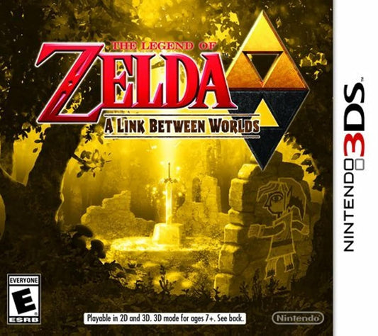 The Legend of Zelda: A Link Between Worlds - Nintendo 3DS (NTSC) - (PAL) - (USED)