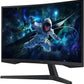 SAMSUNG 32” Odyssey G55C Series QHD 1000R Curved Gaming Monitor, 1ms(MPRT) AMD Radeon FreeSync LS32CG550ENXZA