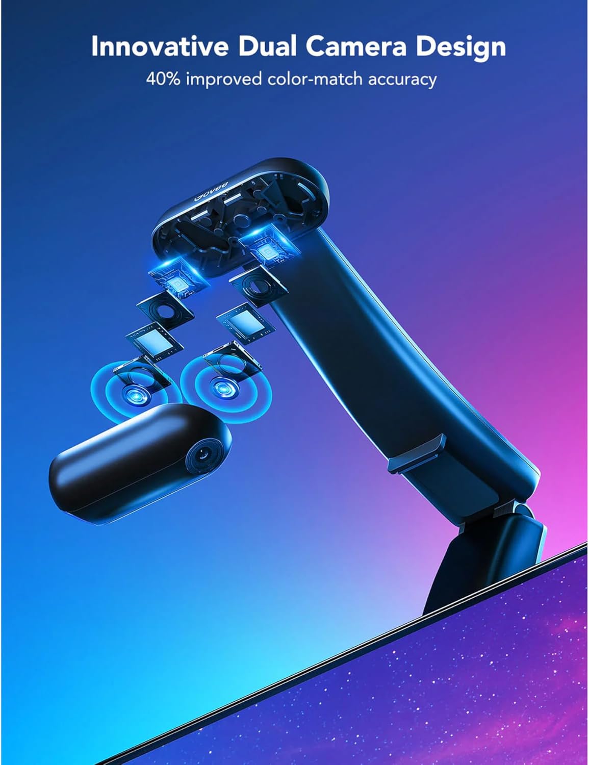 Govee - Envisual TV Backlight T2 with Dual Cameras (55~65 inch)