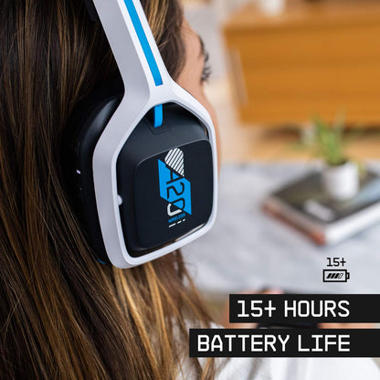 ASTRO A20 Gaming Wireless Headset Gen 2 - White/Blue