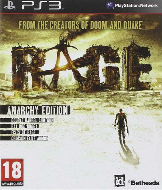 Rage Anarchy Edition - Playstation 3 (USED