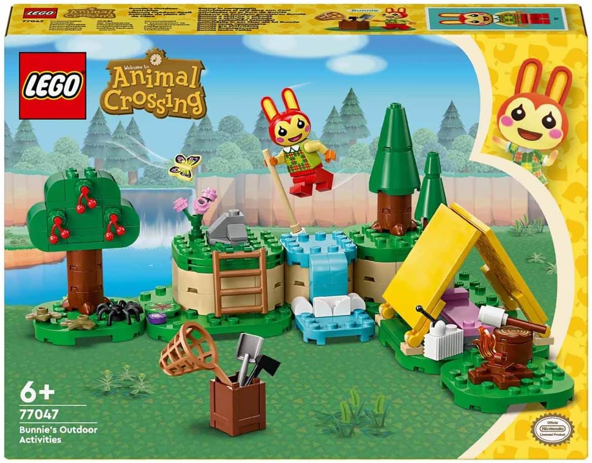 Lego Animal Crossing Bunnie's Outdoor Activities Set 77047