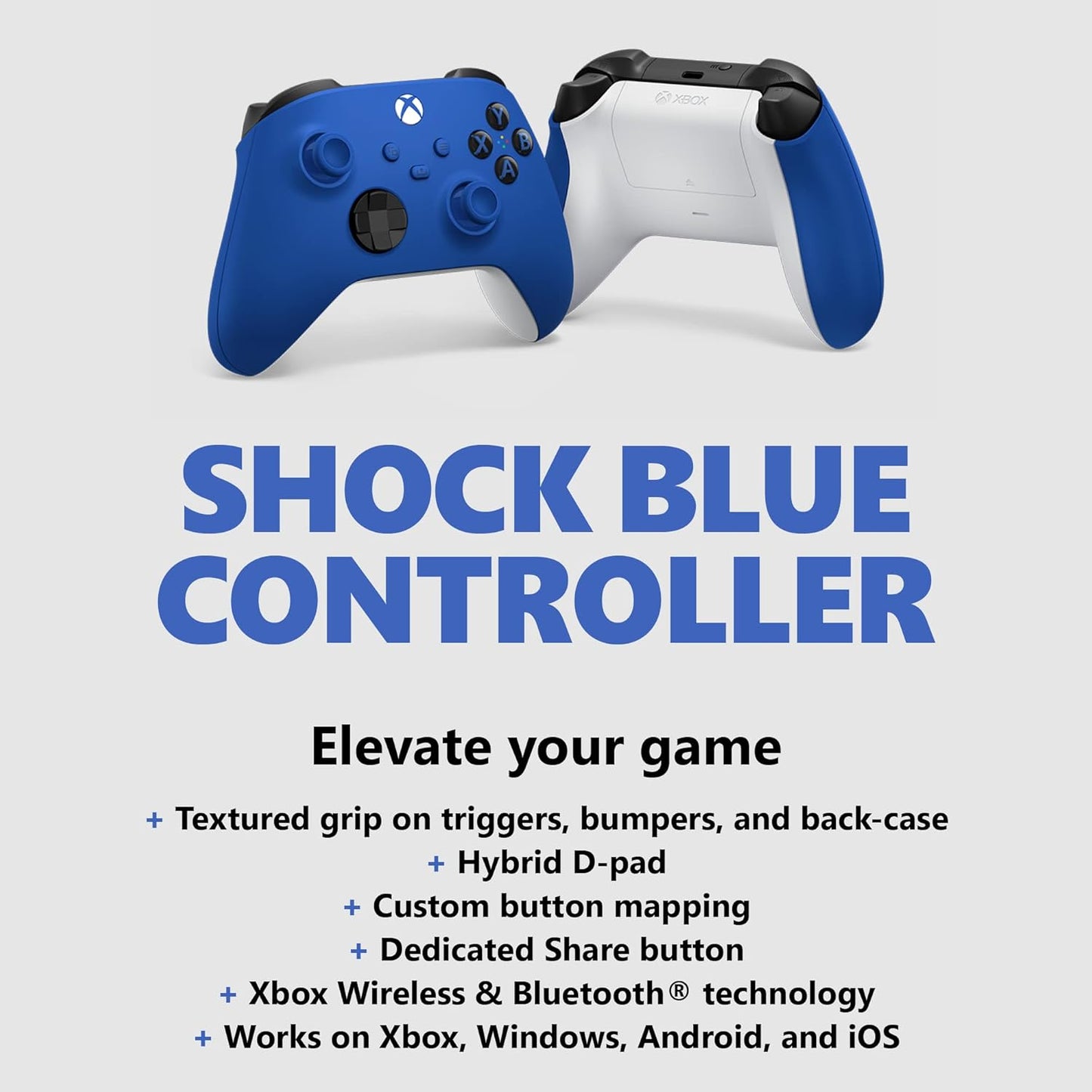 Xbox Core Wireless Controller – Shock Blue