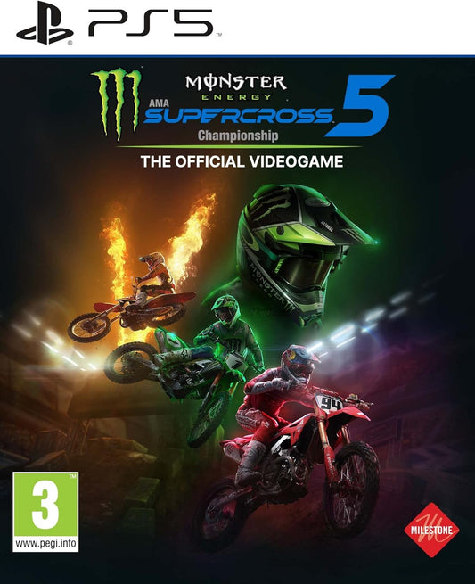 Monster Energy Supercross - The Official Videogame 5 - PlayStation 5
