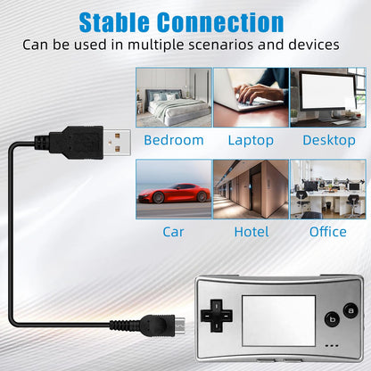 USB Power Supply Charger Cable Cord for Nintendo GBM Game Boy Micro Console