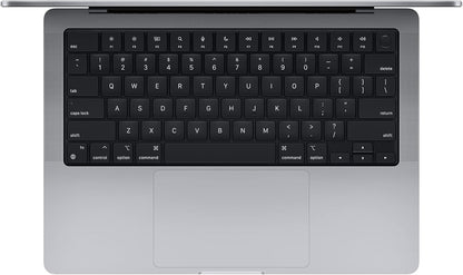 Apple MacBook Pro 2021 with Apple M1 Pro chip (14-inch, 32GB RAM, 512GB SSD Storage) Space Gray (USED)