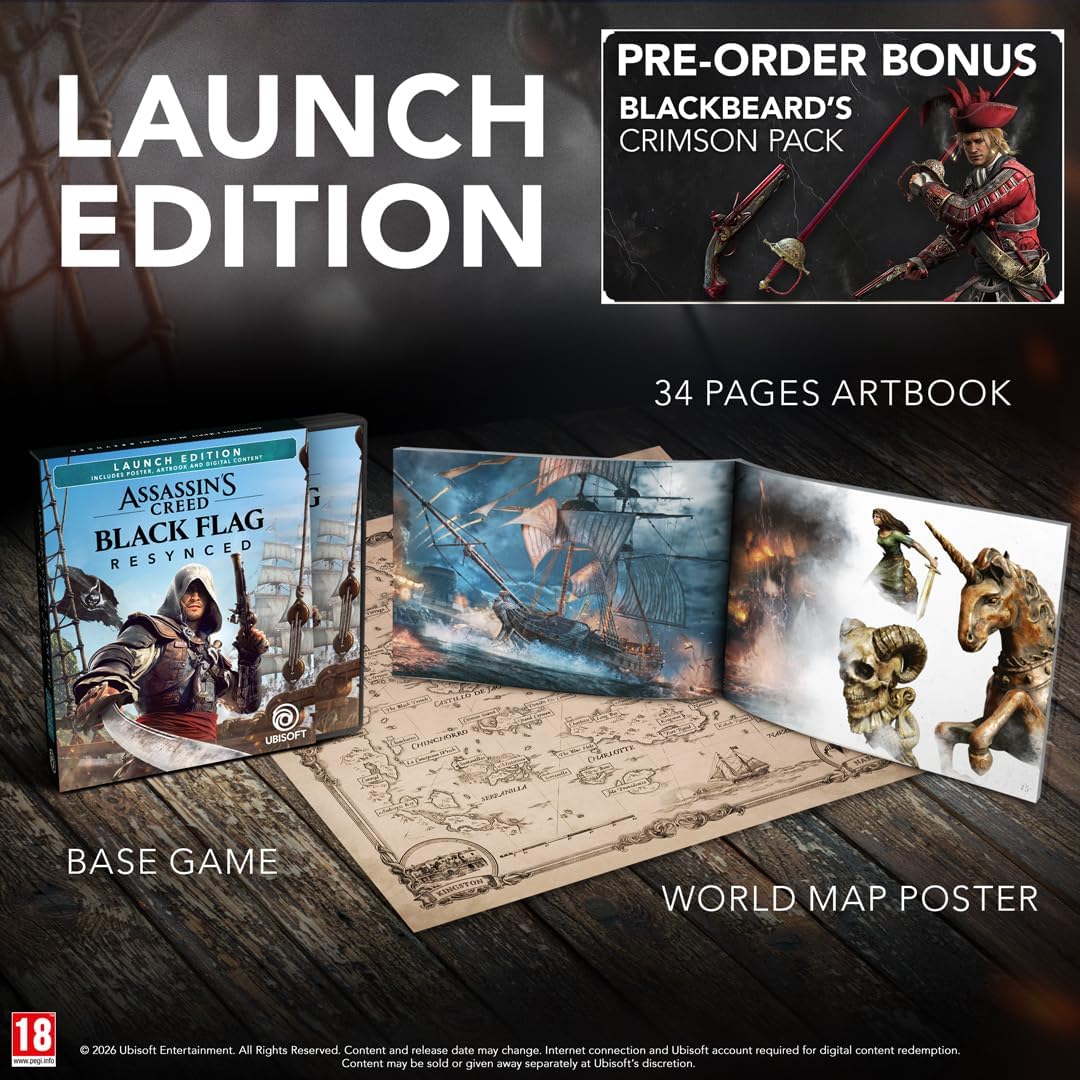 Assassin's Creed Black Flag Resynced - PlayStation 5 (PRE-ORDER!)
