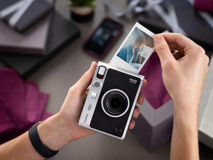 Fujifilm Instax Mini EVO Instant Camera - Black | Brown