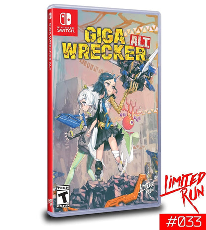 Giga Wrecker Alt. (Limited Run Games #33)- Nintendo Switch