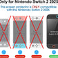 Lucky Fox Nintendo Switch 2 Tempered Glass Screen Protector 7.9"