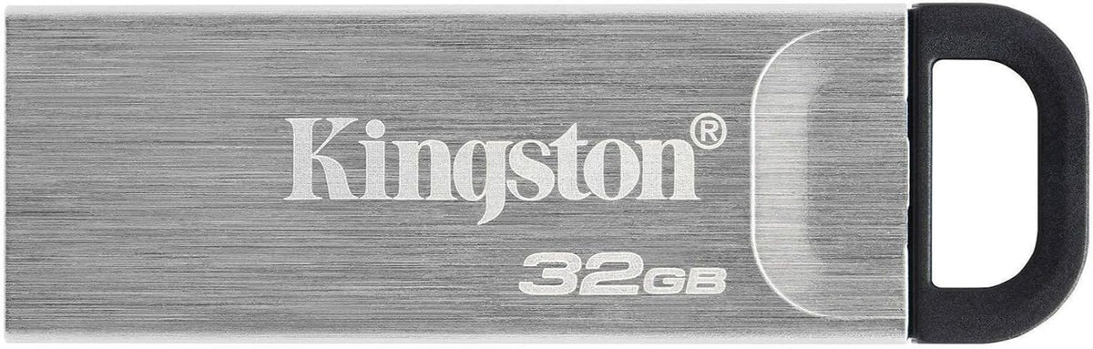 Kingston DataTraveler Kyson High Performance USB 3.2 Metal Flash Drive | Speeds up to 200MB/s -  32GB | 64GB | 128GB