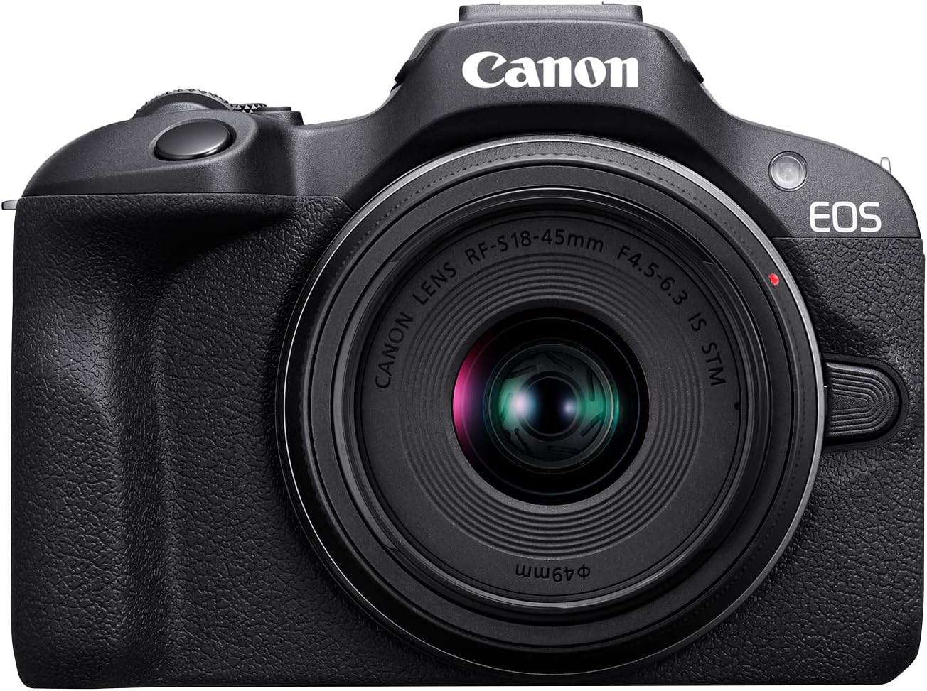 Canon EOS R100 Mirrorless Camera RF-S18-45mm F4.5-6.3 is STM Lens Kit, 24.1 Megapixel CMOS (APS-C) Sensor, 4K Video
