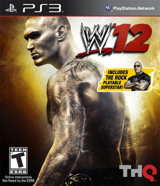 WWE '12 - Playstation 3 (USED)