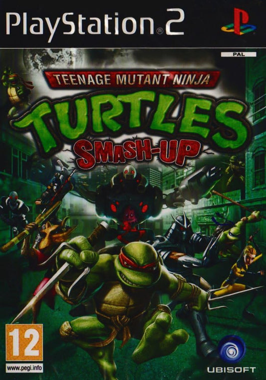 TeenAge Mutant Ninja Turtles Smash Up - PlayStation 2 (PAL) - (USED)
