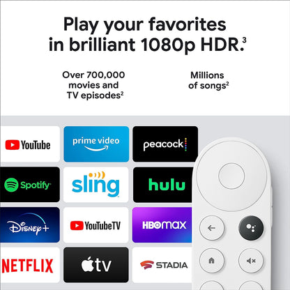 Chromecast with Google TV - 4K (Open Box)