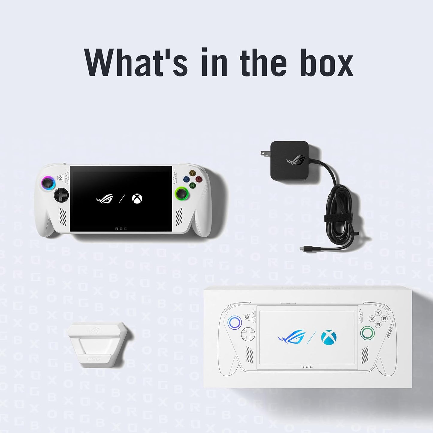 ASUS ROG Xbox Ally 7” 1080p 120Hz Gaming Handheld Touchscreen AMD Ryzen Z2 A 16GB RAM 512GB SSD White