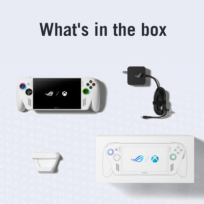 ASUS ROG Xbox Ally 7” 1080p 120Hz Gaming Handheld Touchscreen AMD Ryzen Z2 A 16GB RAM 512GB SSD White