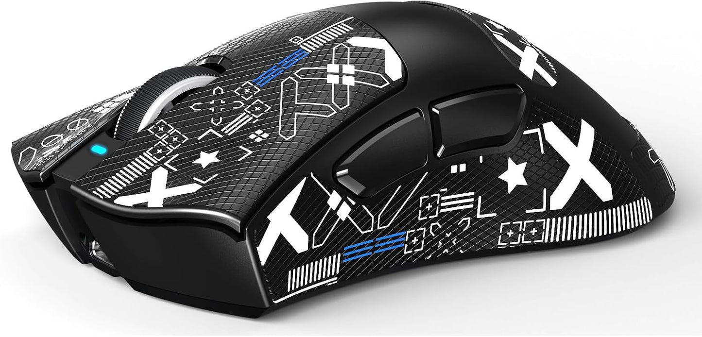 Attack Shark V3 Tri-Mode Wireless Gaming Mouse 62g Lightweight Ergonomic - Black