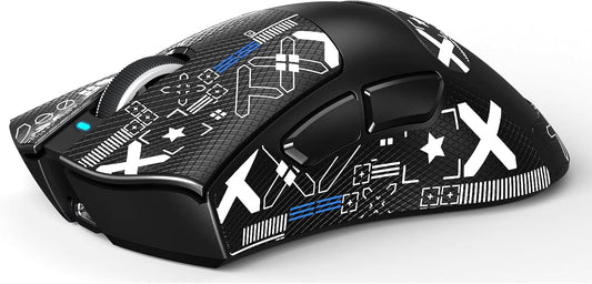 Attack Shark V3 Tri-Mode Wireless Gaming Mouse 62g Lightweight Ergonomic - Black