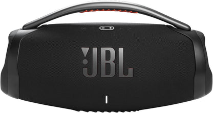 JBL Boombox 3 Black Portable Bluetooth Speaker with Massive Sound, Deepest Bass, IPX7 Waterproof, 24H Playtime, PartyBoost
