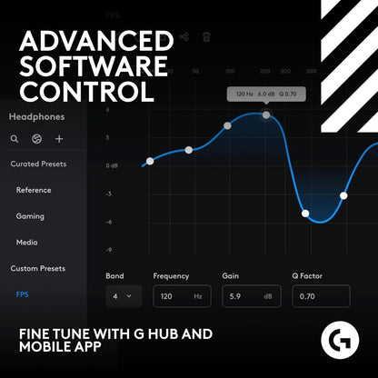 Logitech ASTRO A50 X LIGHTSPEED Wireless Gaming Headset + Base – PRO-G GRAPHENE, PLAYSYNC for Xbox Series X|S, PS5, PC/Mac, Nintendo Switch/Switch 2, Bluetooth, HDMI 2.1 Passthru - Black