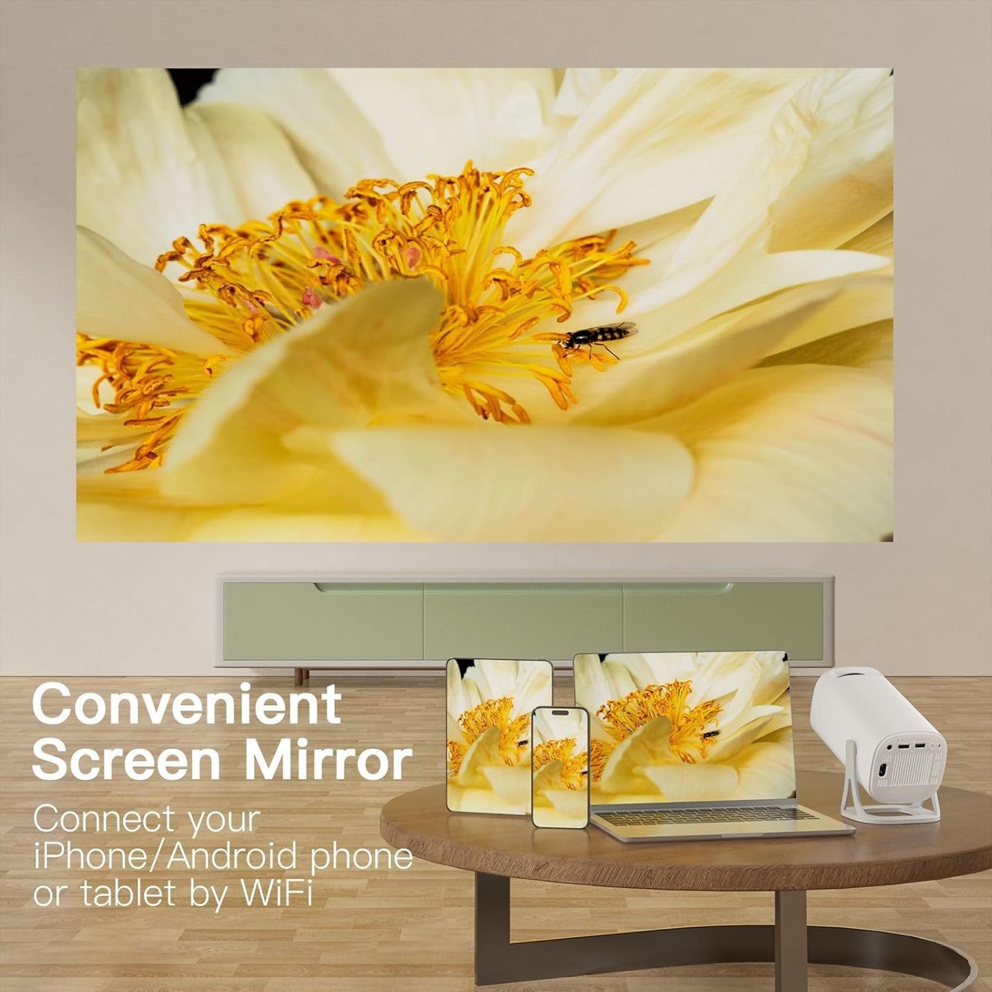 S40 Max Game Projector, Projector And Game With 2 Wireless Controllers Game Projector with Controllers, Projector, S40 Max Video Game Projector（35000+Games）