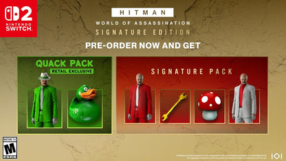Hitman: World of Assassination Signature Edition - Nintendo Switch 2