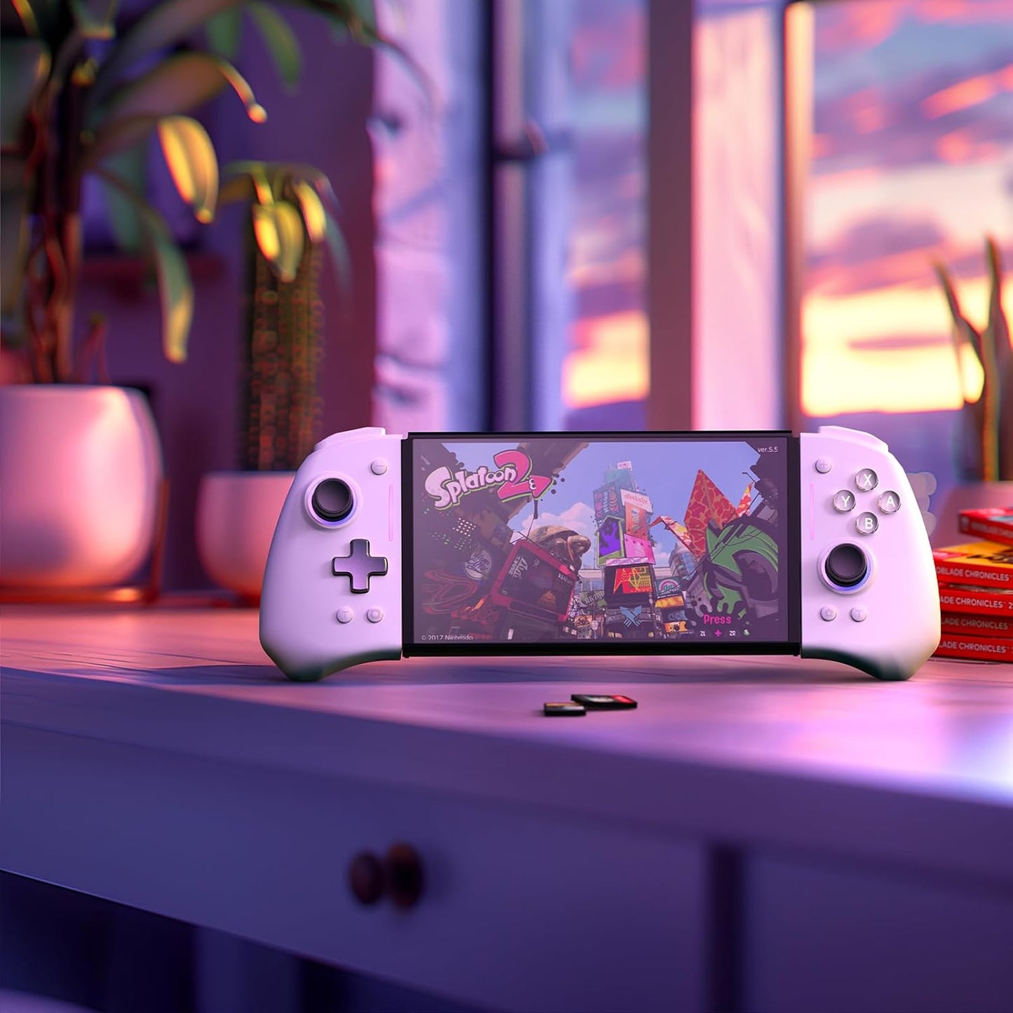 NYXI Hyperion Pro Wireless Controller for Switch/Switch 2/OLED, with Hall Effect, Programmable, 6-Axis Gyro, Turbo & Vibration & Carbon One Carry Case Bundle