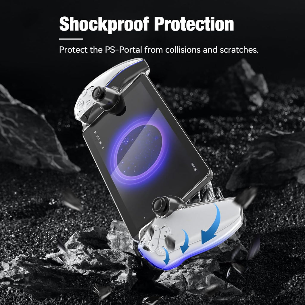 Lucky Fox PlayStation Portal, PS Portal Crystal Case | Cover - Clear Transparent