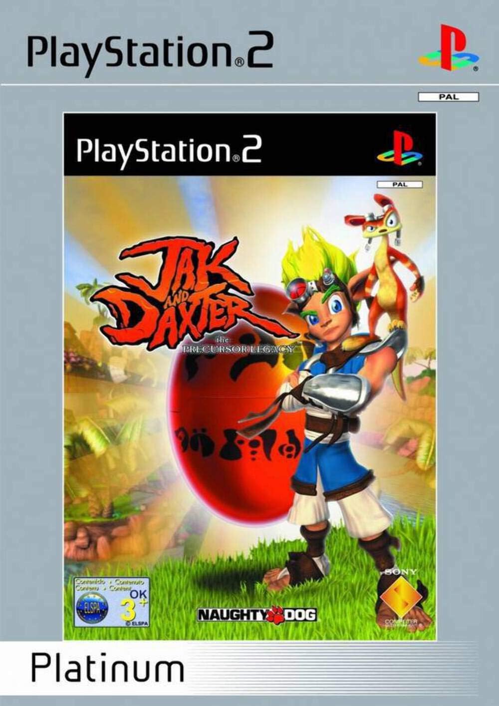 Jak and Daxter The Precursor Legacy - PlayStation 2 (PAL) - (USED)