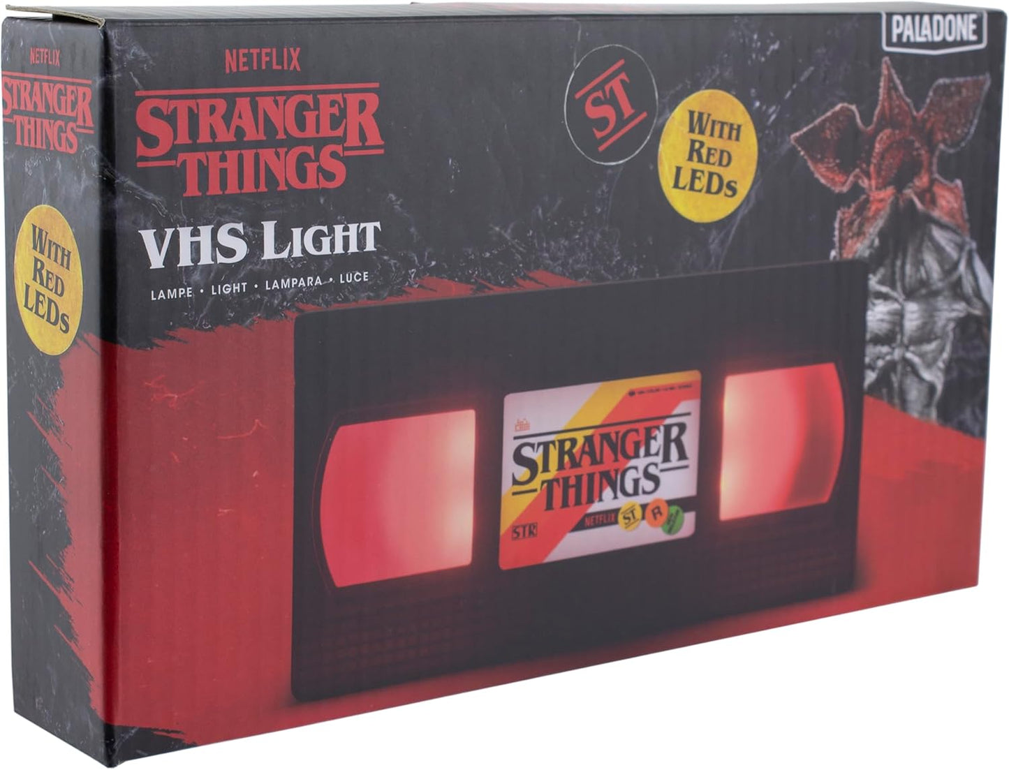 Paladone Stranger Things VHS Logo Light, Officially Licensed Merchandise