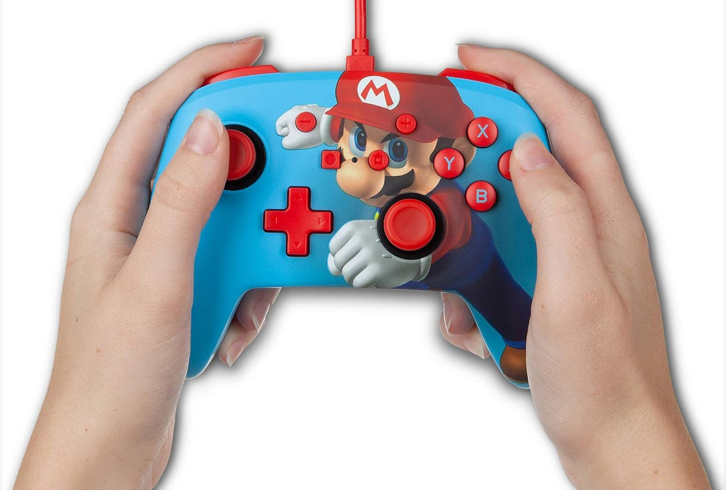 PowerA Enhanced Wired Controller for Nintendo Switch - Mario Punch