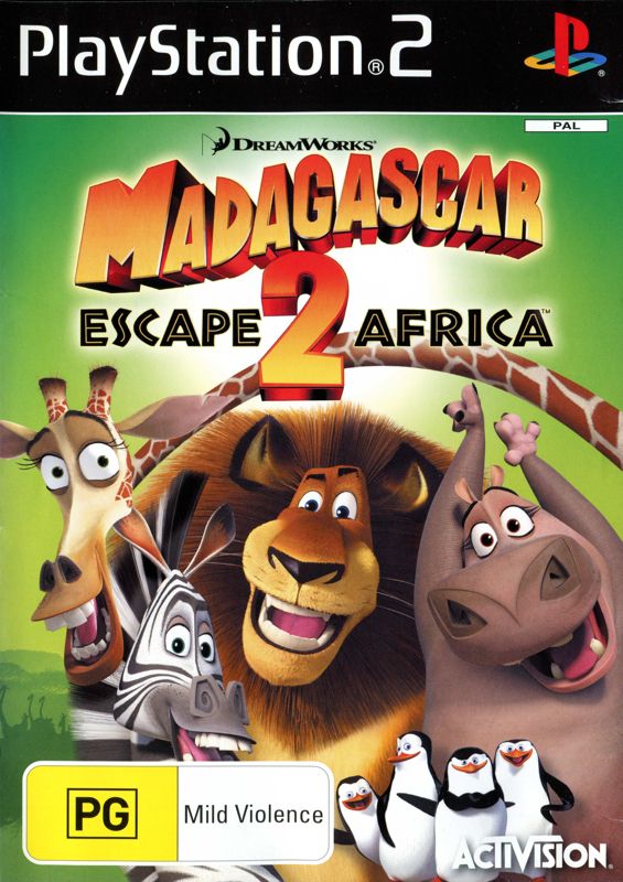 Madagascar: Escape 2 Africa - PlayStation 2 (PAL) - (USED)