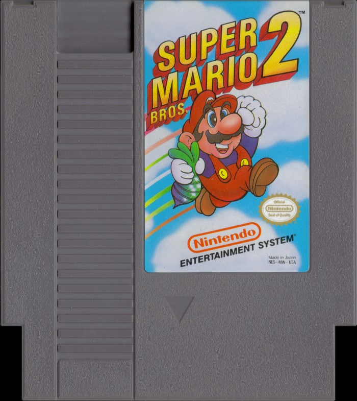 Super Mario Bros. 2 (Cartridge) - (NTSC) - (USED)