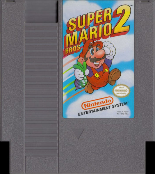 Super Mario Bros. 2 (Cartridge) - (NTSC) - (USED)