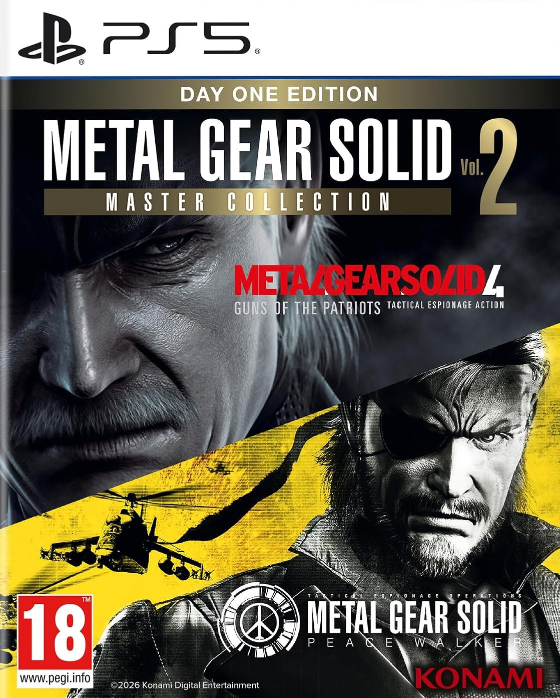 Metal Gear Solid: Master Collection Volume 2 – Day One Edition - PlayStation 5