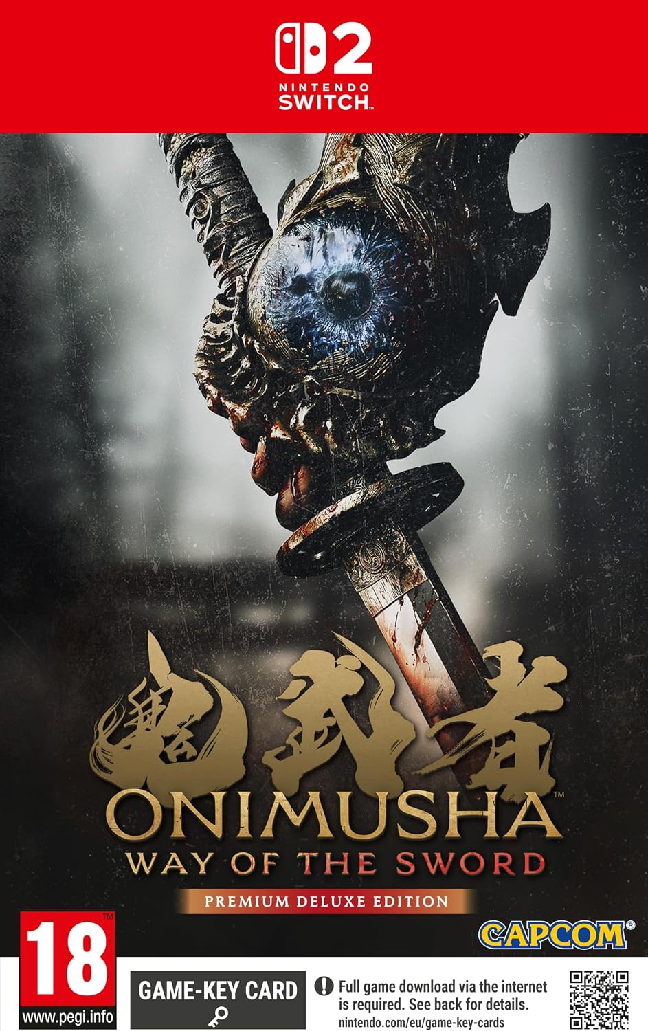 Onimusha Way of the Sword Premium Deluxe Steelbook - Nintendo Switch 2
