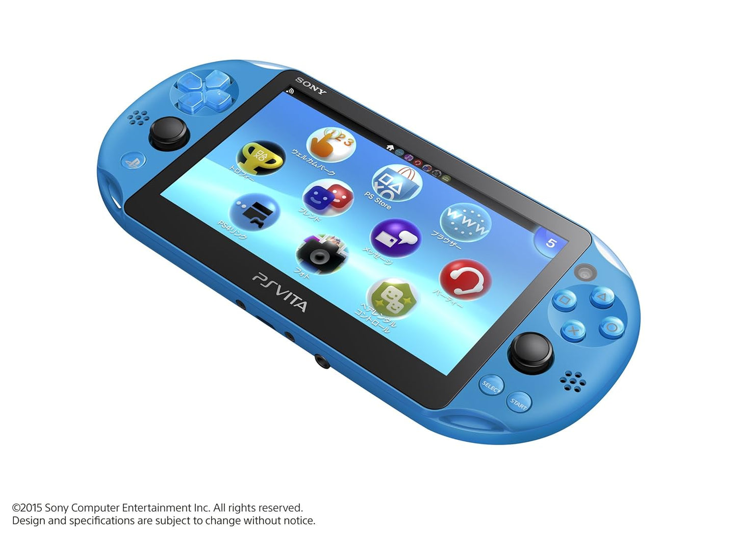 PS Vita 2000 Slim Console -  Aqua Blue (USED)