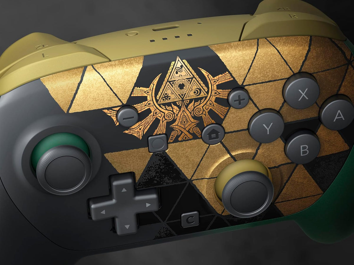 (PRE-ORDER) Nintendo Switch 2 Pro-Controller The Legend of Zelda 40th Anniversary Edition