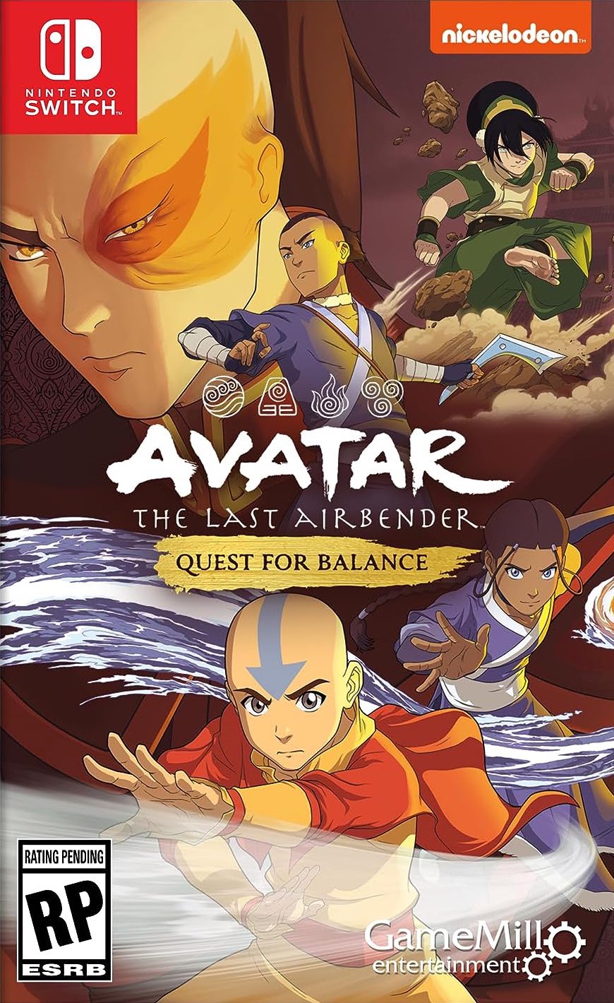 Avatar The Last Airbender: The Quest for Balance - Nintendo Switch