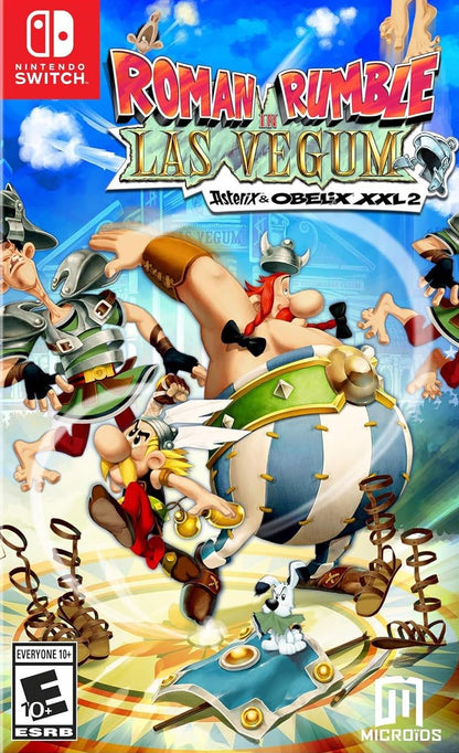 Roman Rumble In Las Vegum: Asterix &amp; Obelix Xxl 2 - Nintendo Switch (مستعمل)