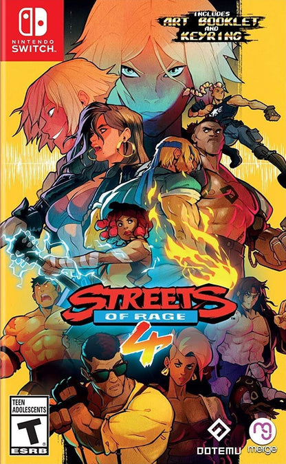 إصدار الذكرى السنوية للعبة Streets of Rage 4 - نينتندو سويتش 