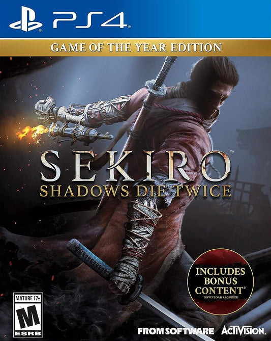 Sekiro Shadows Die Twice Game Of The Year Edition - PlayStation 4