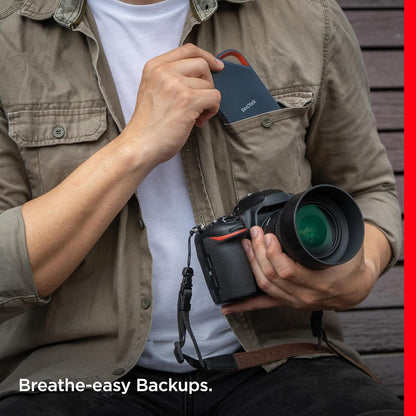 SanDisk Extreme PRO Portable SSD with USB4, Up to 3800 MB/s Read and 3700MB/s Write, USB-C, USB 3.2, Backwards Compatible, IP65 Water and Dust Resistance - 2TB | 4TB