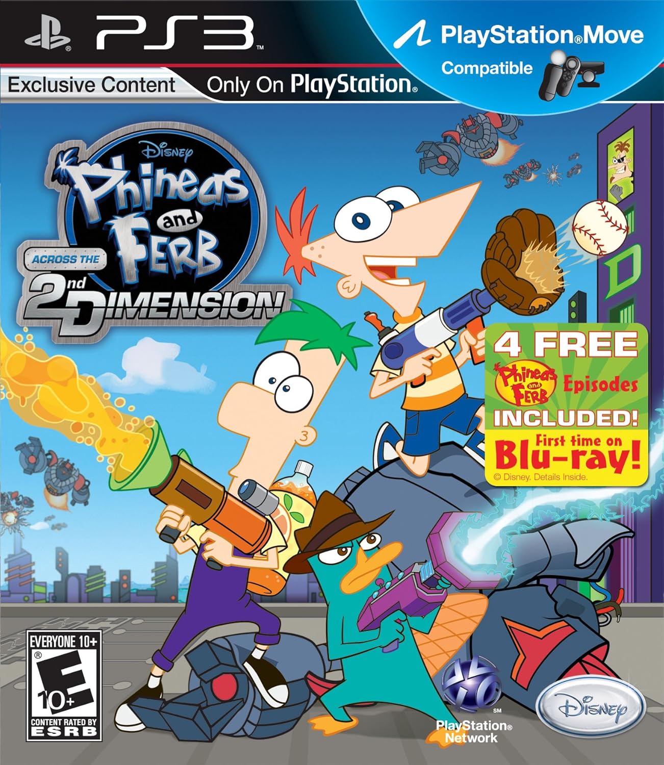 Phineas and Ferb: Across the 2nd Dimension - Playstation 3 (USED)